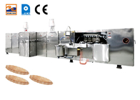 Εμπορικά βιομηχανικά μηχανήματα μπισκότων γκοφρετών εξοπλισμού επεξεργασίας μπισκότων γκοφρετών ανοξείδωτου