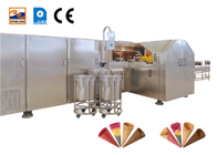 Εμπορικός κατασκευαστής 7kg κώνων ζάχαρης γραμμών παραγωγής κώνων παγωτού/ώρα 1.5kw