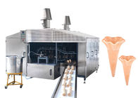 Ημι αυτόματος κώνος πιτσών κατασκευαστών κώνων γκοφρετών παγωτού που κατασκευάζει τη μηχανή