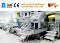 Αυτόματος κώνος παγωτού μπισκότων ζάχαρης που κατασκευάζει τη μηχανή Commerical