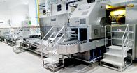 Πλήρης αυτόματη εμπορική μηχανή κατασκευαστών κώνων βαφλών παγωτού 71 πιάτων ψησίματος (9m μακριά)