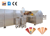 5kg/κυλημένη ώρα ζάχαρης κώνων γραμμή παραγωγής κώνων παγωτού μηχανών αυτόματη