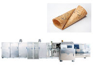 Γραμμή παραγωγής κώνων παγωτού CE, μηχανή ψησίματος κώνων ζάχαρης κατανάλωση/ώρα 10 - 11 αερίου