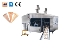Μηχανή κατασκευής κώνων παγωτού γκοφρέτας 0,75 kw αυτόματης γραμμής παραγωγής κώνου γκοφρέτας