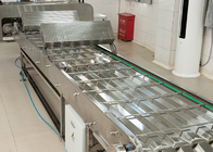 Εμπορική προσαρμοσμένη γραμμή παραγωγής κώνου Marshalling Cooling Conveyor