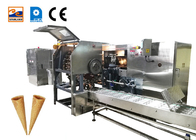 Εμπορική μηχανή παρασκευής κώνων παγωτού γραμμής παραγωγής Rolled Sugar Cone