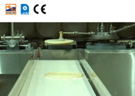 Αυτόματη γραμμή παραγωγής 380V Obleas κατασκευαστών μπισκότων γκοφρετών PLC