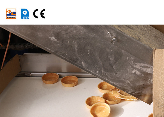Ατσάλινο Waffle Cone Production Line Αυτόματο Waffle Basket Baking System στη βιομηχανία τροφίμων