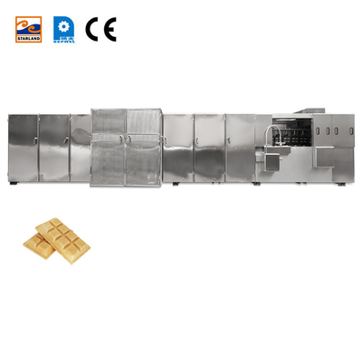 Ελεγχόμενη από PLC αυτόματη μηχανή Wafer Monaka εξοπλισμός παραγωγής σνακ με 55 πιάτα ψησίματος