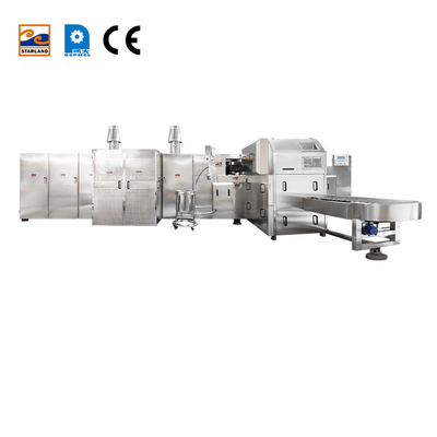 Προηγμένη γραμμή παραγωγής ζάχαρης 380V/220V 4000PCS ανά ώρα από ανοξείδωτο χάλυβα