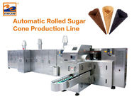 Αυτόματες γραμμή παραγωγής κώνων ζάχαρης συστημάτων αερίου/μηχανή ψησίματος κώνων παγωτού