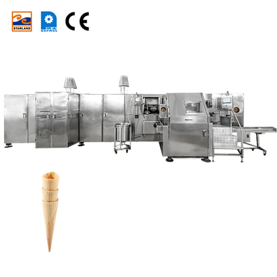 Εταιρική απευθείας πλήρως αυτόματη Barquillo Cone Baker Biscuit Machine
