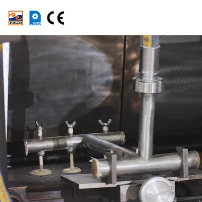 Εταιρική απευθείας πλήρως αυτόματη Barquillo Cone Baker Biscuit Machine