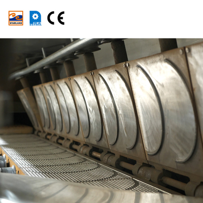 Εταιρική απευθείας πλήρως αυτόματη Barquillo Cone Baker Biscuit Machine