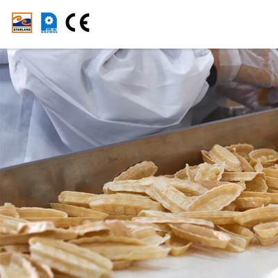 Αυτόματη μηχανή Wafer Monaka για την παραγωγή σχεδιασμού