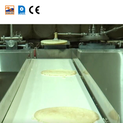 PLC Control System Wafer Biscuit Maker Made Of Stainless Steel For Market