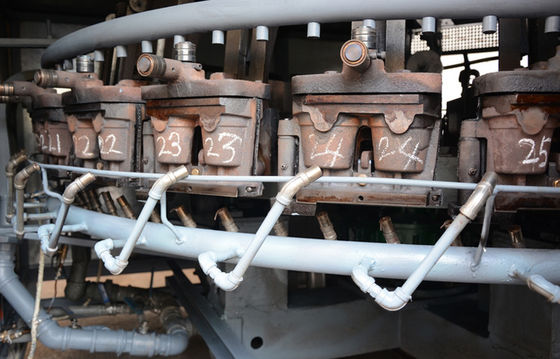 Γραμμή Παραγωγής Κώνων Γκοφρέτας PLC 28 καλουπιών με Προσαρμοσμένο Σχεδιασμό