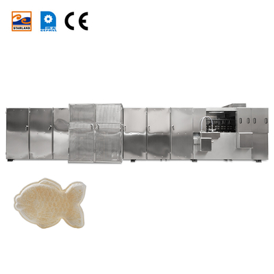 1.5kw Monaka Wafer Biscuit Baking Machine με ψηφιακό έλεγχο θερμοκρασίας οθόνης