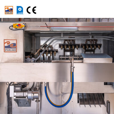 Τεχνική Υποστήριξη Βίντεο Γραμμή Παραγωγής Χωνιών/Κυπέλλων Βάφλας Εξοπλισμός από Ανοξείδωτο Ατσάλι για την Κατασκευή και Λειτουργία Χωνιών Βάφλας