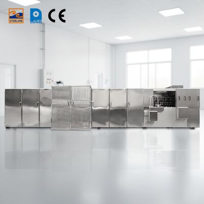 Προσαρμοσμένο εξοπλισμό παραγωγής Wafer Monaka κατασκευασμένο με υλικό από ανοξείδωτο χάλυβα που παρέχει ανθεκτική δομή και λειτουργία