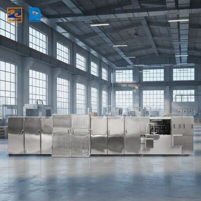 Η γραμμή παραγωγής κυψελών από ανοξείδωτο χάλυβα Monaka τροφοδοτείται από αέριο και τεχνική υποστήριξη βίντεο που παρέχει συνεπή κατασκευή