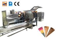 Μηχανή παραγωγής ρόλων αυγών γκοφρετών, πολυ λειτουργική αυτόματη κινεζική καθορισμένη μηχανή κώνων παγωτού.