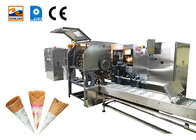 Γραμμή παραγωγής κώνων ζάχαρης, μηχανή κώνων παγωτού, ανοξείδωτο.