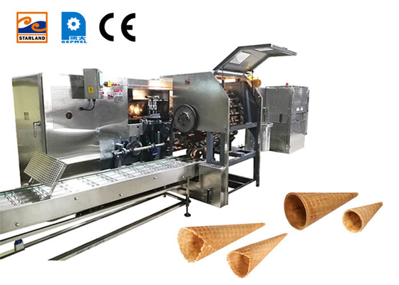 4.0hp γραμμή παραγωγής κώνων ζάχαρης 89 320* 240mm κομμάτια προτύπων ψησίματος