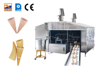 Υψηλή μηχανή παραγωγής κώνων βαφλών παραγωγικότητας με το πιάτο ψησίματος 28