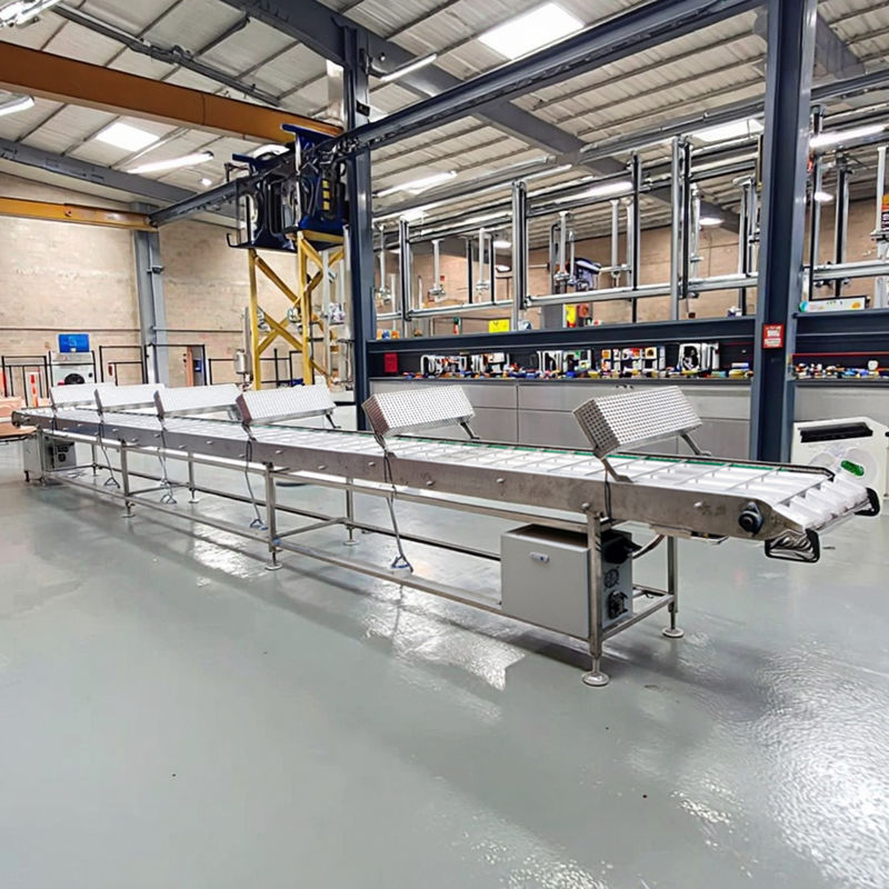 Συσκευές για γραμμή παραγωγής κώνου με βιομηχανικά πρότυπα σε ανοξείδωτο χάλυβα