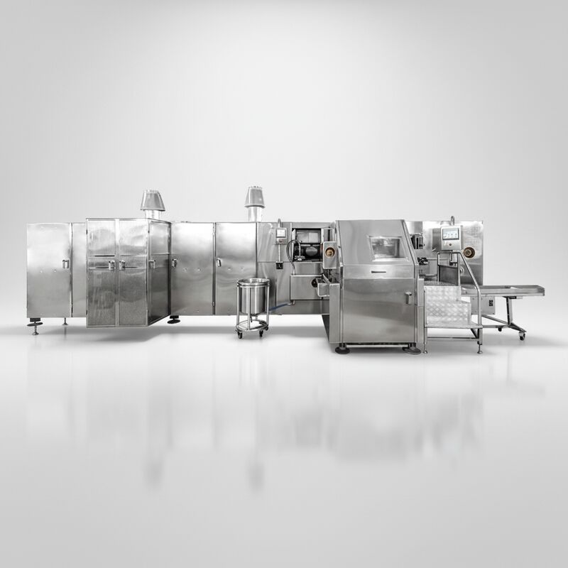 Εύκολη στη λειτουργία μηχανή Barquillo κώνου με χωρητικότητα 1800 PCS H παρέχοντας σταθερή απόδοση και συνεπή κώνου