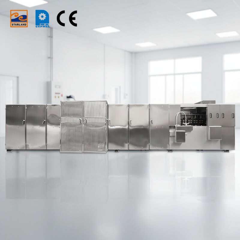 Προσαρμοσμένο εξοπλισμό παραγωγής Wafer Monaka κατασκευασμένο με υλικό από ανοξείδωτο χάλυβα που παρέχει ανθεκτική δομή και λειτουργία