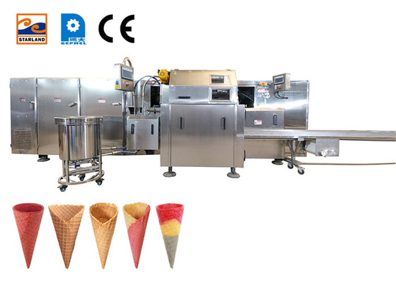 Εμπορικό ανοξείδωτο κατασκευαστών κώνων παγωτού με την εξουσιοδότηση ενός έτους
