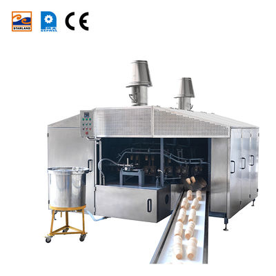 Εργοστάσιο PLC άμεση βιομηχανική Wafer Cone εξοπλισμός παραγωγής Wafer Biscuit Machine