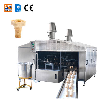 Σχεδιασμός Wafer Cone Machine Αυτοματοποιημένος κατασκευαστής Wafer Cone
