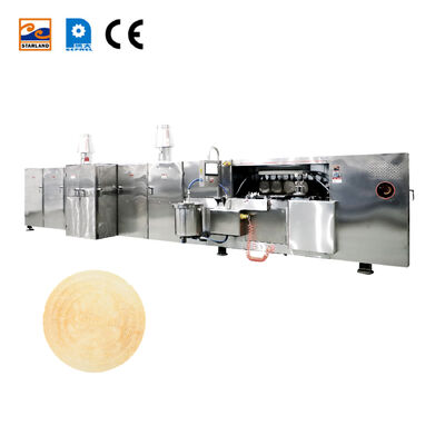 PLC Control System Obleas Wafer Production Line With CE Delivering Obleas Wafer Manufacturing