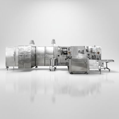 Εύκολη στη λειτουργία μηχανή Barquillo κώνου με χωρητικότητα 1800 PCS H παρέχοντας σταθερή απόδοση και συνεπή κώνου