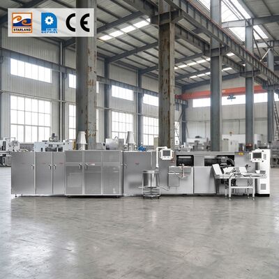 Σύστημα ελέγχου PLC Γραμμή παραγωγής κυλίνδρων βάφλων κατάλληλη για την αυτοματοποιημένη κατασκευή κυλίνδρων βάφλων μεγάλου όγκου