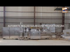 Εμπορική αυτόματη μηχανή κώνου παγωτού προσαρμοσμένη