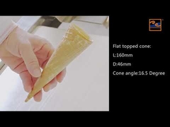 Γραμμή παραγωγής κώνων παγωτού, 71 πρότυπα ψήσιμου χυτοσιδήρου.